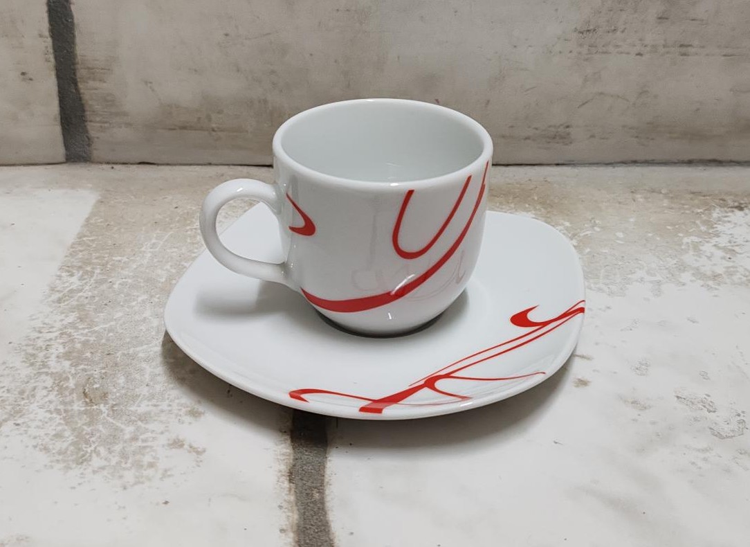 Tazze caffè rosso